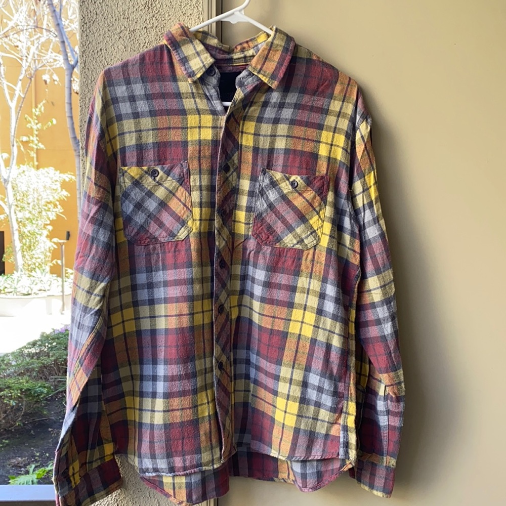 Cotton On Plaid Button down